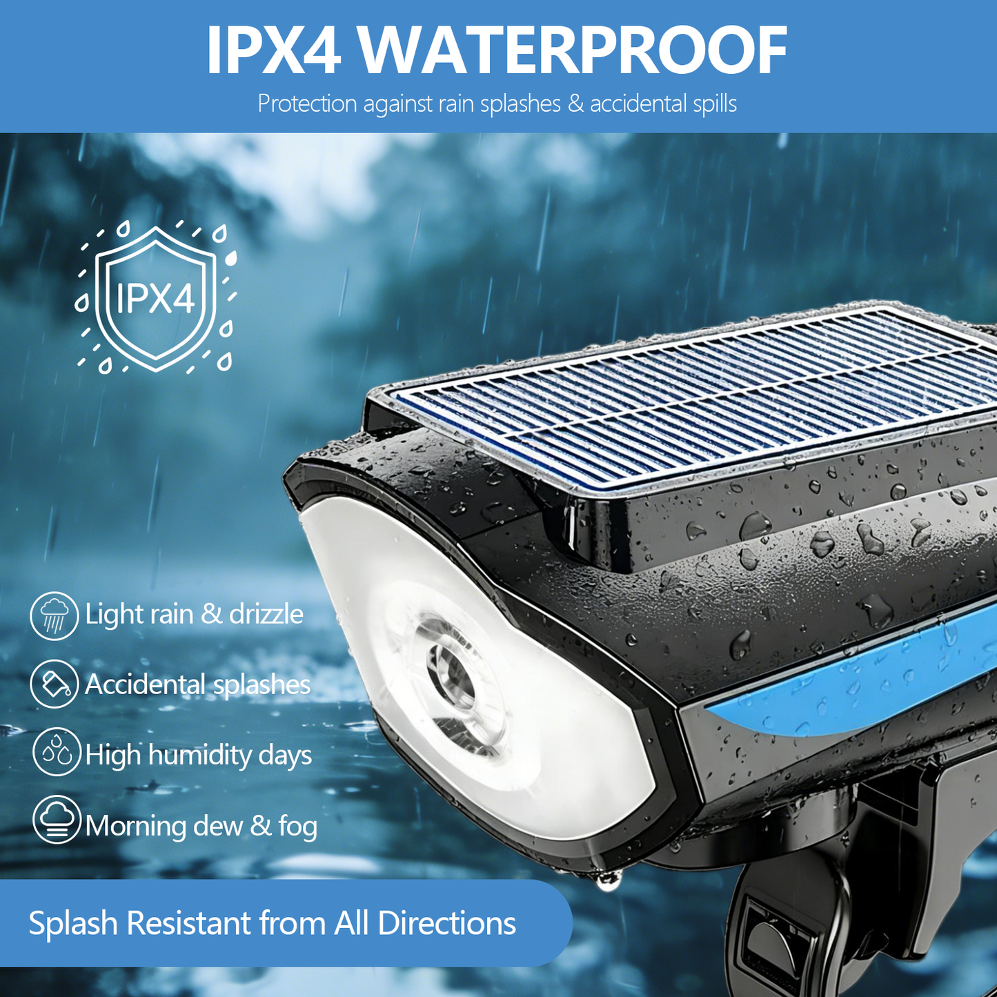 DELOMENPA Pet Stroller Solar Light for Dog/Cat Carriage