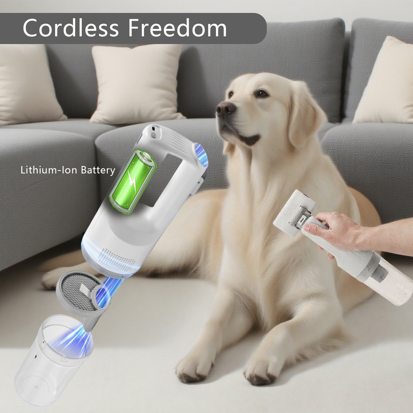 DELOMENPA Pet Hair Removal Tool Set