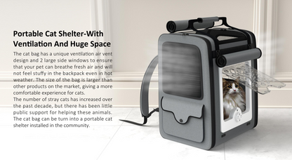 DELOMENPA Cat Door Pet Bag