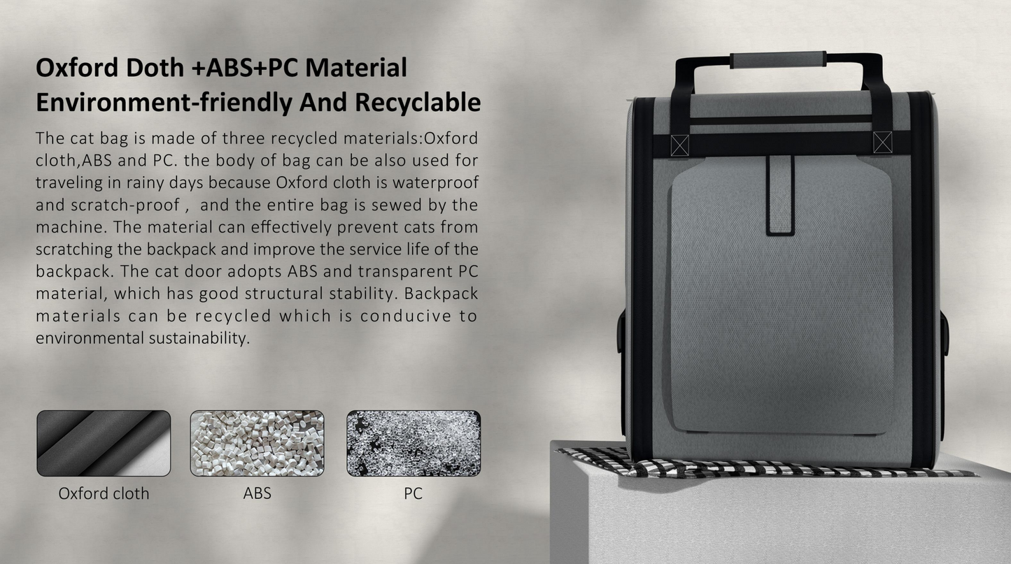 DELOMENPA Cat Door Pet Bag