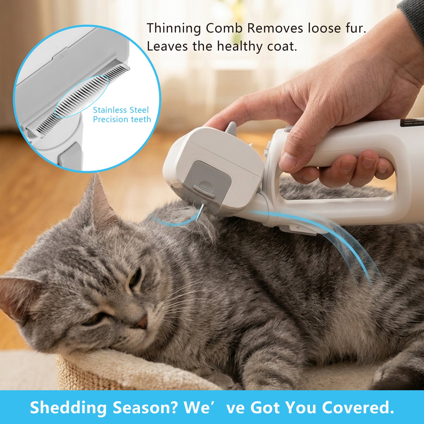 DELOMENPA ペットの毛取りツールセット