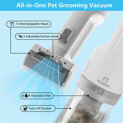 DELOMENPA ペットの毛取りツールセット